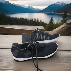 Under Armour Womens Street Precision 1274413 Black Running Shoes Sneakers Sz 12‎